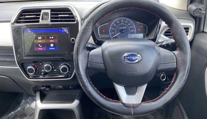 2021 Datsun Redi Go T(O) 1.0 AMT, Petrol, Automatic, 6,796 km, Steering Wheel Close Up