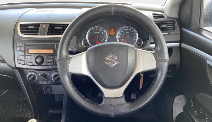 2013 Maruti Swift VXI, Petrol, Manual, 35,286 km, Steering Wheel Close Up