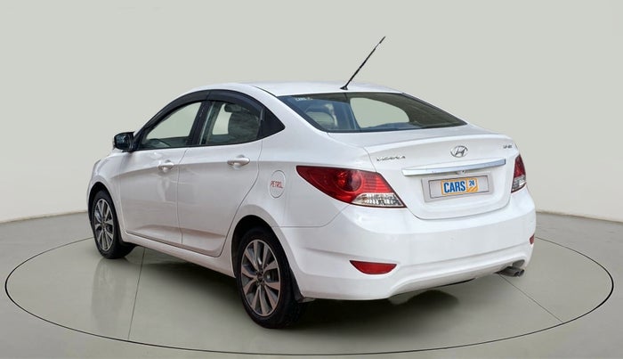 2014 Hyundai Verna FLUIDIC 1.6 VTVT SX, Petrol, Manual, 99,408 km, Left Back Diagonal