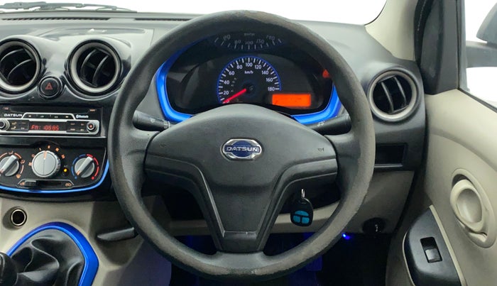 2017 Datsun Go T, Petrol, Manual, 38,734 km, Steering Wheel Close Up