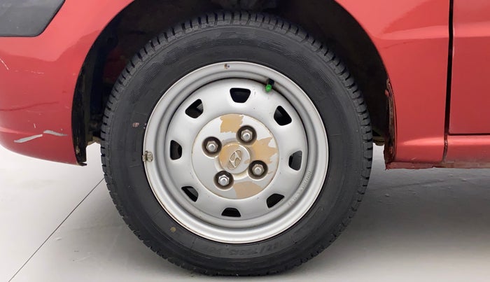 2012 Hyundai Santro Xing GL PLUS, Petrol, Manual, 76,888 km, Left Front Wheel