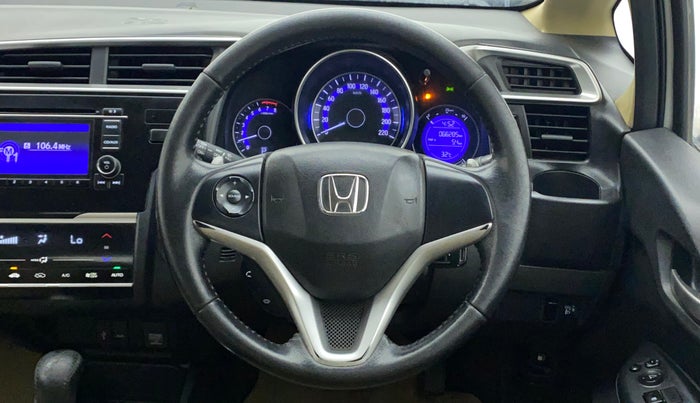 2017 Honda Jazz 1.2L I-VTEC V AT, Petrol, Automatic, 66,285 km, Steering Wheel Close Up