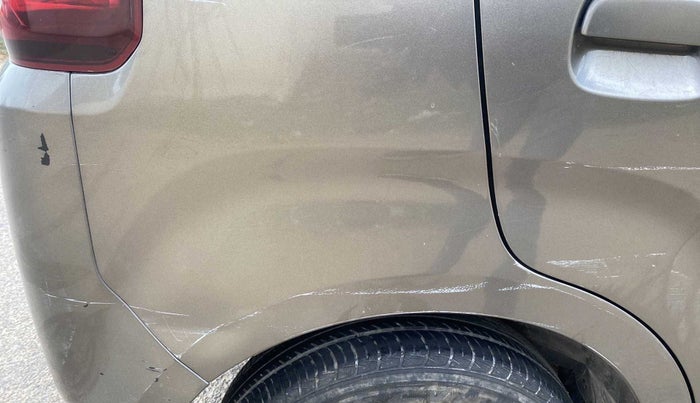 2019 Maruti New Wagon-R VXI 1.2, Petrol, Manual, 45,075 km, Right quarter panel - Slightly dented