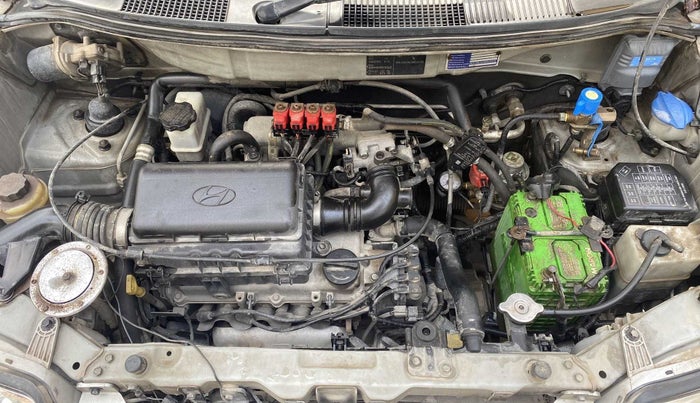 2014 Hyundai Santro Xing GLS, CNG, Manual, 75,826 km, Open Bonet
