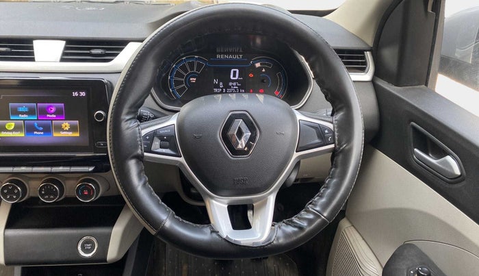 2021 Renault TRIBER RXZ AMT, Petrol, Automatic, 18,484 km, Steering Wheel Close Up