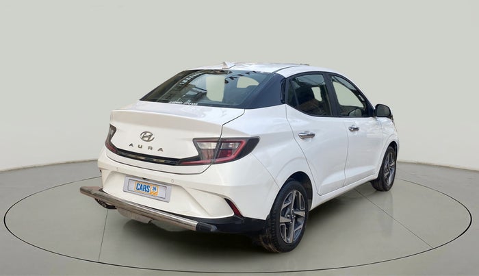 2020 Hyundai AURA SX+ 1.0 TURBO GDI MT, Petrol, Manual, 53,187 km, Right Back Diagonal