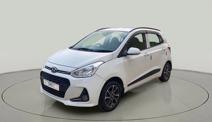 2018 Hyundai Grand i10 SPORTZ AT 1.2 KAPPA VTVT, Petrol, Automatic, 15,481 km, Left Front Diagonal