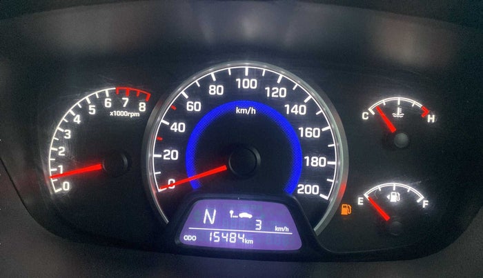 2018 Hyundai Grand i10 SPORTZ AT 1.2 KAPPA VTVT, Petrol, Automatic, 15,481 km, Odometer Image