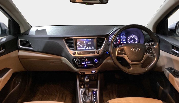 2017 Hyundai Verna 1.6 VTVT SX (O) AT, Petrol, Automatic, 43,605 km, Dashboard