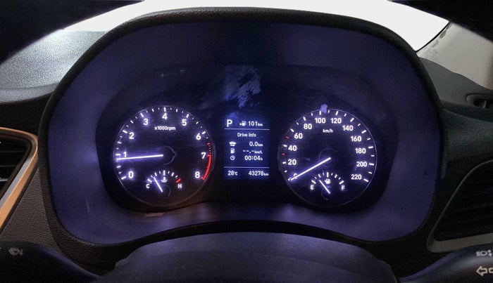 2017 Hyundai Verna 1.6 VTVT SX (O) AT, Petrol, Automatic, 43,605 km, Odometer Image
