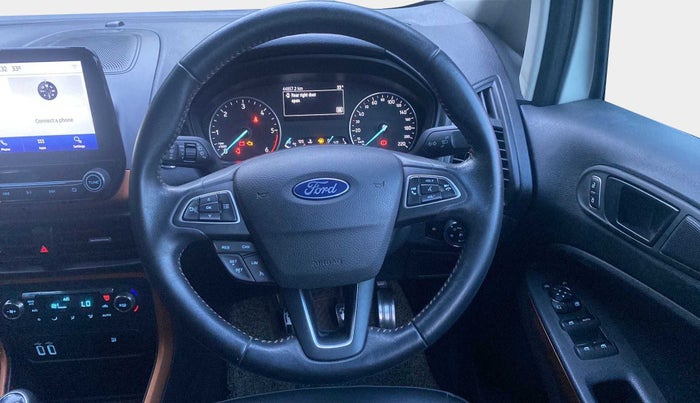 2020 Ford Ecosport TITANIUM 1.5L SPORTS(SUNROOF) DIESEL, Diesel, Manual, 44,849 km, Steering Wheel Close Up