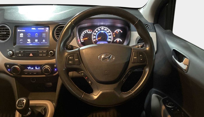 2017 Hyundai Grand i10 ASTA 1.2 KAPPA VTVT, Petrol, Manual, 27,230 km, Steering Wheel Close Up