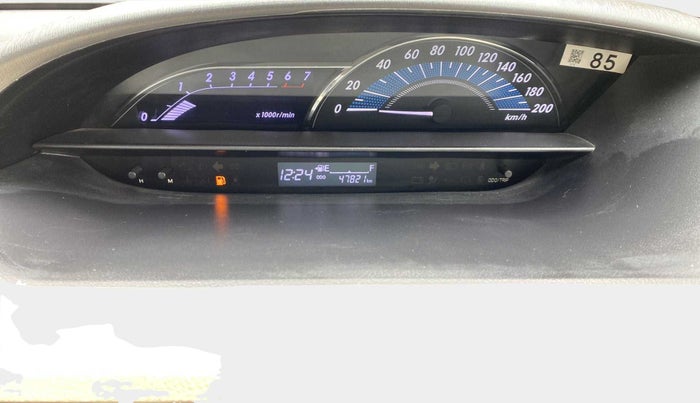 2017 Toyota Etios Liva VX, Petrol, Manual, 47,817 km, Odometer Image