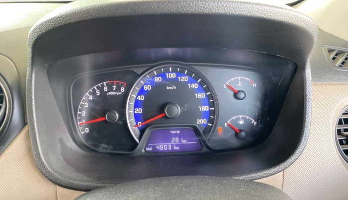 2015 Hyundai Xcent S 1.2, Petrol, Manual, 48,060 km, Odometer Image