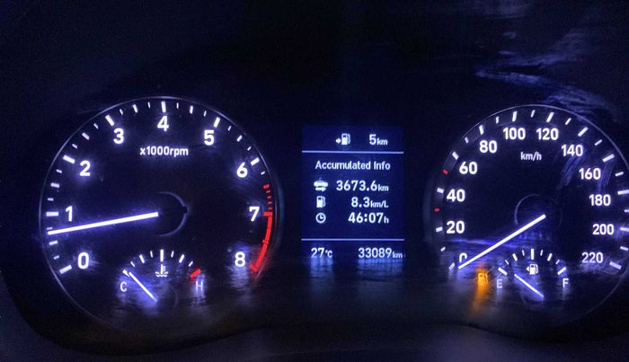 2019 Hyundai Verna 1.6 VTVT SX O, Petrol, Manual, 33,202 km, Odometer Image