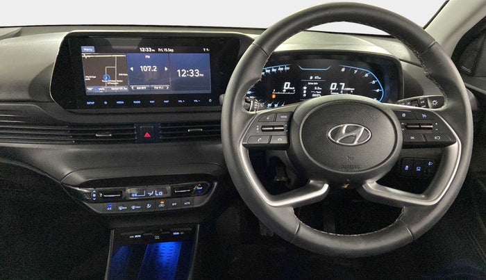 2021 Hyundai NEW I20 ASTA (O) 1.2 MT, Petrol, Manual, 5,732 km, Steering Wheel Close Up