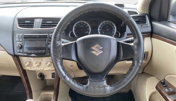 2015 Maruti Swift Dzire VXI, Petrol, Manual, 23,795 km, Steering Wheel Close Up