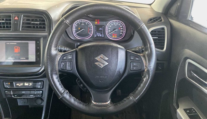2021 Maruti Vitara Brezza ZXI PLUS, Petrol, Manual, 40,123 km, Steering Wheel Close Up
