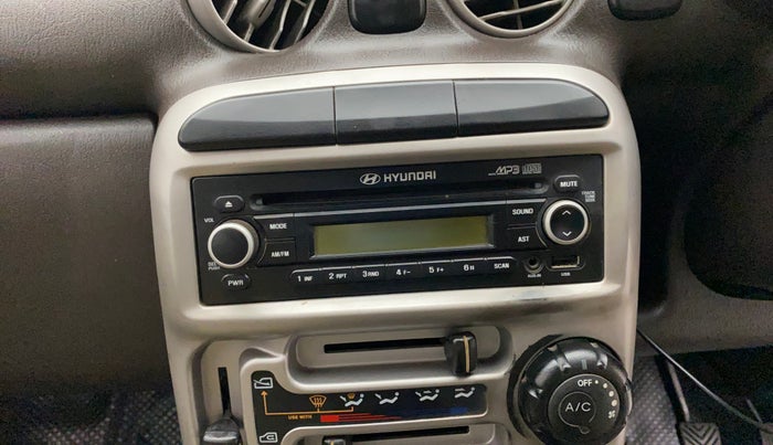 2011 Hyundai Santro Xing GLS, Petrol, Manual, 91,467 km, Infotainment system - Music system not functional