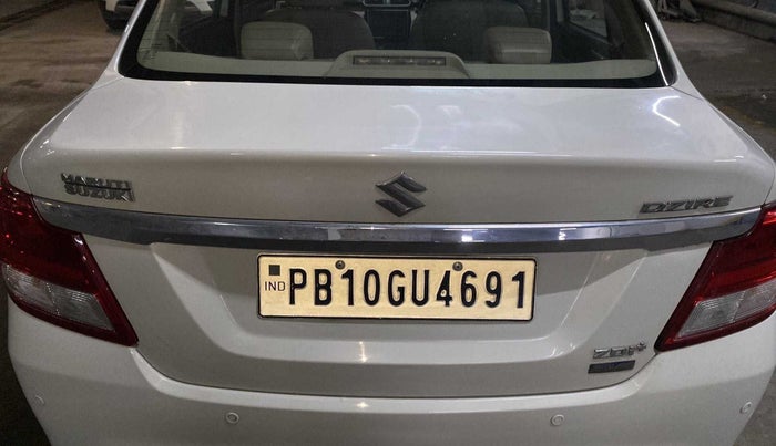 2017 Maruti Dzire ZDI PLUS AMT, Diesel, Automatic, 78,490 km, Dicky (Boot door) - Minor scratches