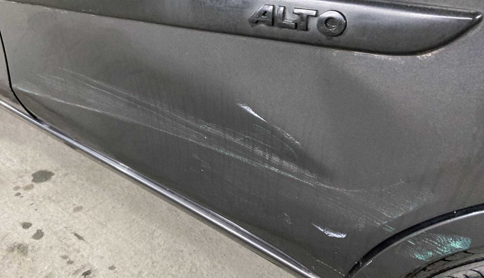 2016 Maruti Alto K10 VXI AMT, Petrol, Automatic, 35,436 km, Rear left door - Minor scratches