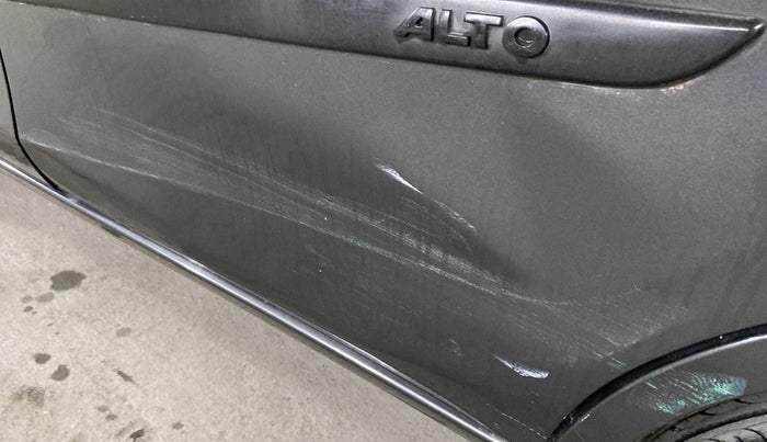 2016 Maruti Alto K10 VXI AMT, Petrol, Automatic, 34,174 km, Rear left door - Slightly dented