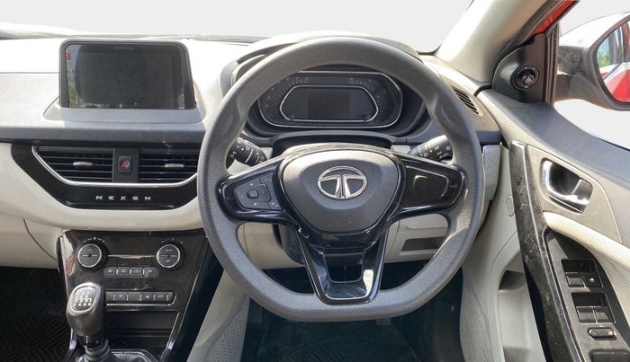 2022 Tata NEXON XZ PLUS PETROL, Petrol, Manual, 8,176 km, Steering Wheel Close Up
