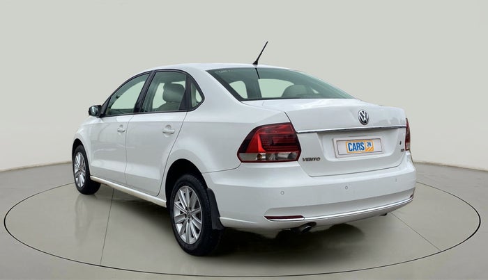 2016 Volkswagen Vento HIGHLINE PLUS 1.5 AT 16 ALLOY, Diesel, Automatic, 56,893 km, Left Back Diagonal
