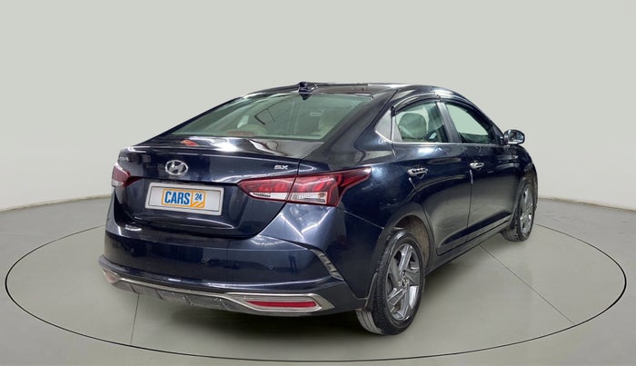 2021 Hyundai Verna SX 1.5 VTVT IVT, Petrol, Automatic, 37,999 km, Right Back Diagonal