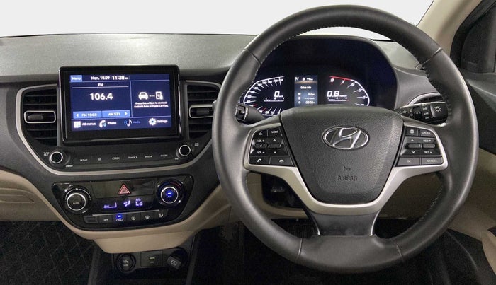 2021 Hyundai Verna SX 1.5 VTVT IVT, Petrol, Automatic, 37,999 km, Steering Wheel Close Up
