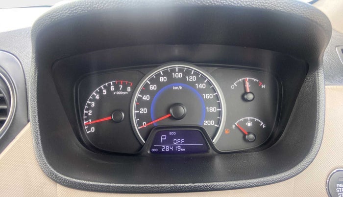 2017 Hyundai Grand i10 ASTA (O) AT 1.2 KAPPA VTVT, Petrol, Automatic, 28,892 km, Odometer Image