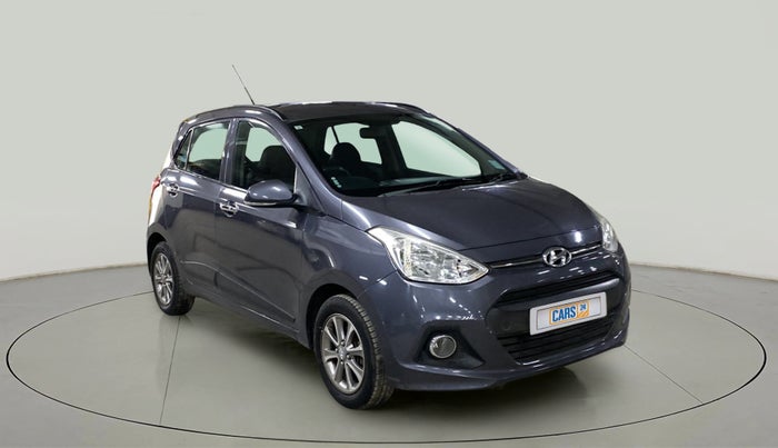 2016 Hyundai Grand i10 ASTA (O) AT 1.2 KAPPA VTVT, Petrol, Automatic, 56,796 km, Right Front Diagonal