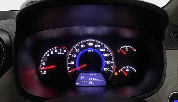 2016 Hyundai Grand i10 ASTA (O) AT 1.2 KAPPA VTVT, Petrol, Automatic, 56,732 km, Odometer Image