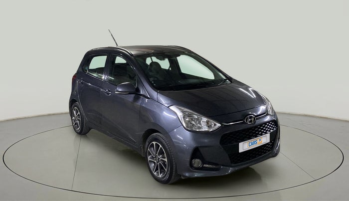 2018 Hyundai Grand i10 SPORTZ (O) AT 1.2 KAPPA VTVT, Petrol, Automatic, 27,773 km, Right Front Diagonal