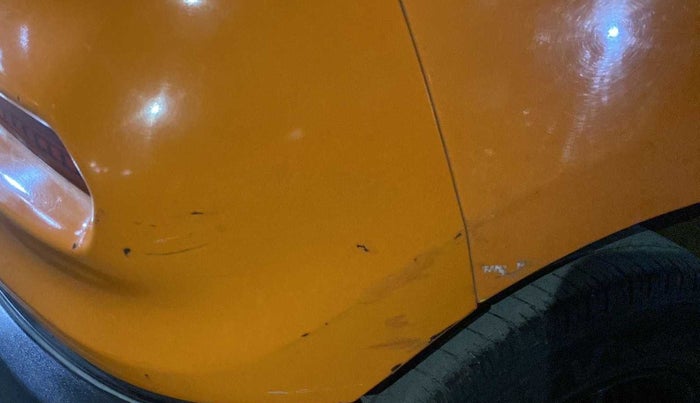 2019 Maruti S PRESSO VXI+, Petrol, Manual, 1,05,114 km, Rear bumper - Paint is slightly damaged