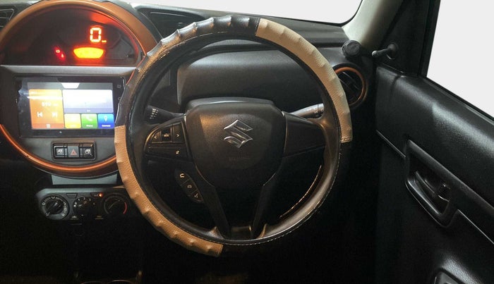 2019 Maruti S PRESSO VXI+, Petrol, Manual, 1,05,114 km, Steering Wheel Close Up