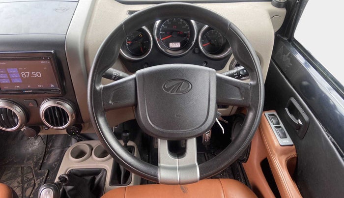 2019 Mahindra Thar CRDE 4X4 AC, Diesel, Manual, 23,049 km, Steering Wheel Close Up