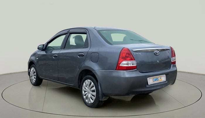 2013 Toyota Etios G, Petrol, Manual, 63,497 km, Left Back Diagonal