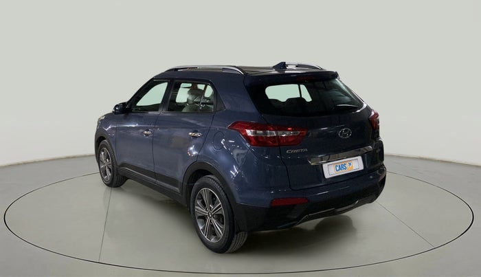 2016 Hyundai Creta SX PLUS AT 1.6 DIESEL, Diesel, Automatic, 40,856 km, Left Back Diagonal