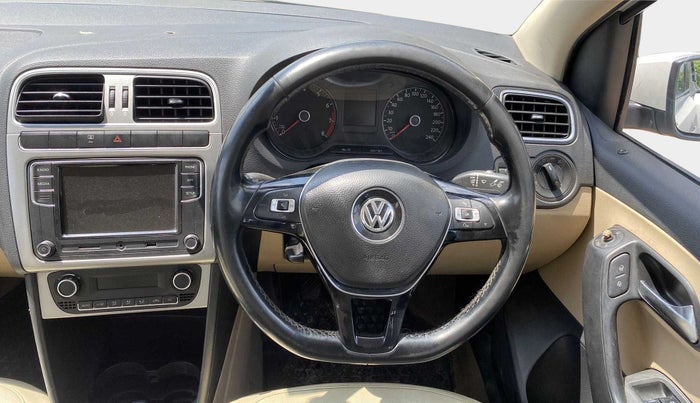 2017 Volkswagen Ameo HIGHLINE1.2L PLUS 16 ALLOY, Petrol, Manual, 65,814 km, Steering Wheel Close Up