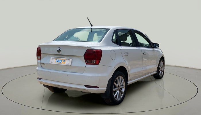 2017 Volkswagen Ameo HIGHLINE1.2L PLUS 16 ALLOY, Petrol, Manual, 65,814 km, Right Back Diagonal