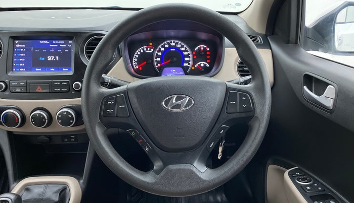 2018 Hyundai Grand i10 SPORTZ 1.2 KAPPA VTVT, Petrol, Manual, 14,903 km, Steering Wheel Close Up