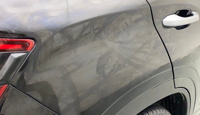 2021 Hyundai Creta SX 1.5 DIESEL, Diesel, Manual, 25,879 km, Right quarter panel - Minor scratches