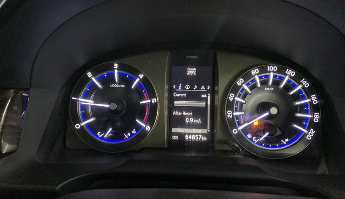 2018 Toyota Innova Crysta 2.4 VX 7 STR, Diesel, Manual, 64,856 km, Odometer Image