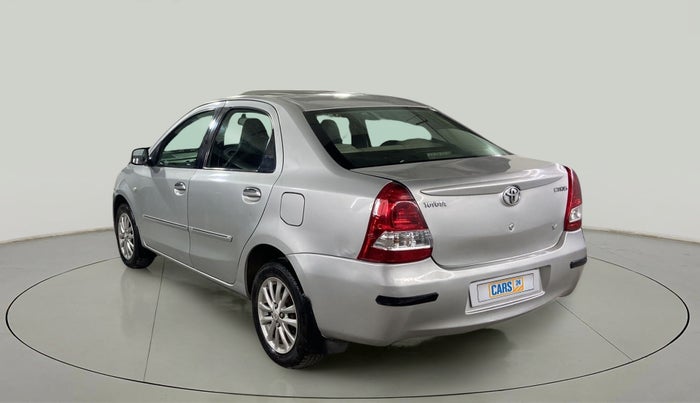 2011 Toyota Etios V, Petrol, Manual, 69,079 km, Left Back Diagonal