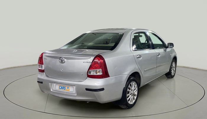 2011 Toyota Etios V, Petrol, Manual, 69,079 km, Right Back Diagonal