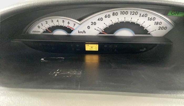 2011 Toyota Etios V, Petrol, Manual, 69,079 km, Odometer Image