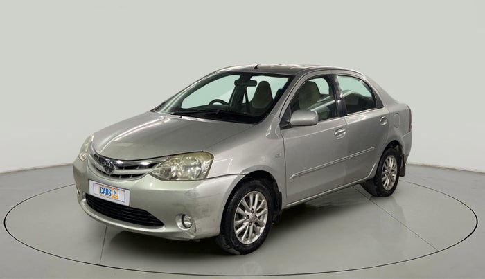 2011 Toyota Etios V, Petrol, Manual, 69,079 km, Left Front Diagonal