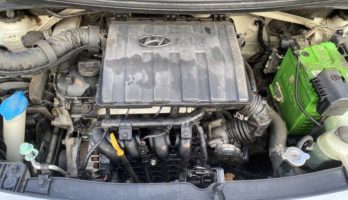 2017 Hyundai Grand i10 SPORTZ (O) 1.2 KAPPA VTVT, Petrol, Manual, 25,968 km, Open Bonet
