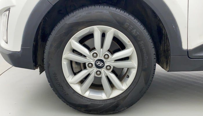 2017 Hyundai Creta SX PLUS 1.6 PETROL, Petrol, Manual, 81,394 km, Left Front Wheel